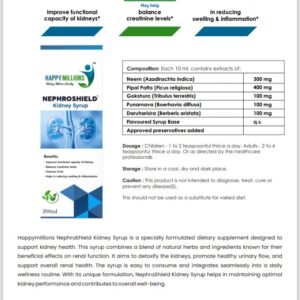 Nephroshield Kidney Syrup