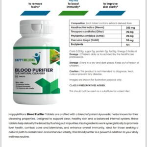 Blood Purifier Tabllet